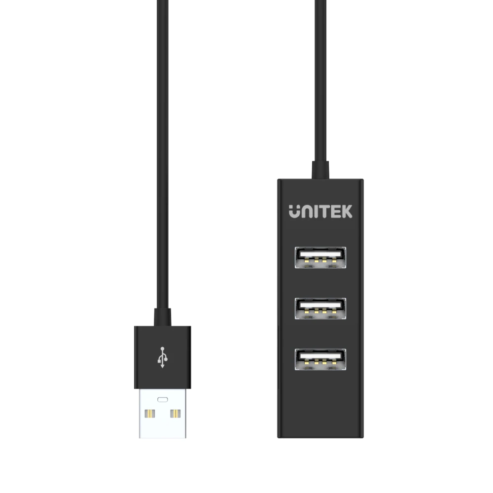 UNITEK Y-2140 USB 2.0 Hub (80cm Cable)