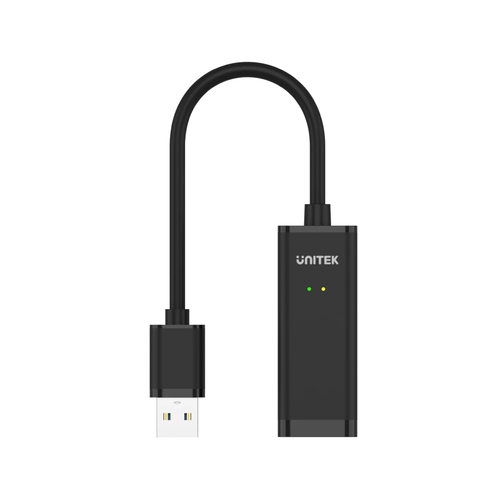 UNITEK Y-3470 USB 3.0 to Gigabit Ethernet Adapter in Black