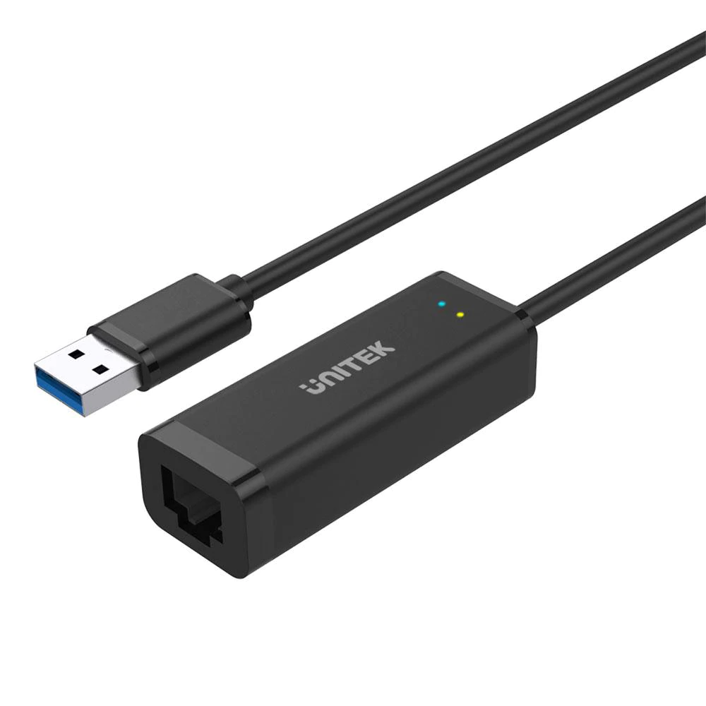 UNITEK Y-3470 USB 3.0 to Gigabit Ethernet Adapter in Black