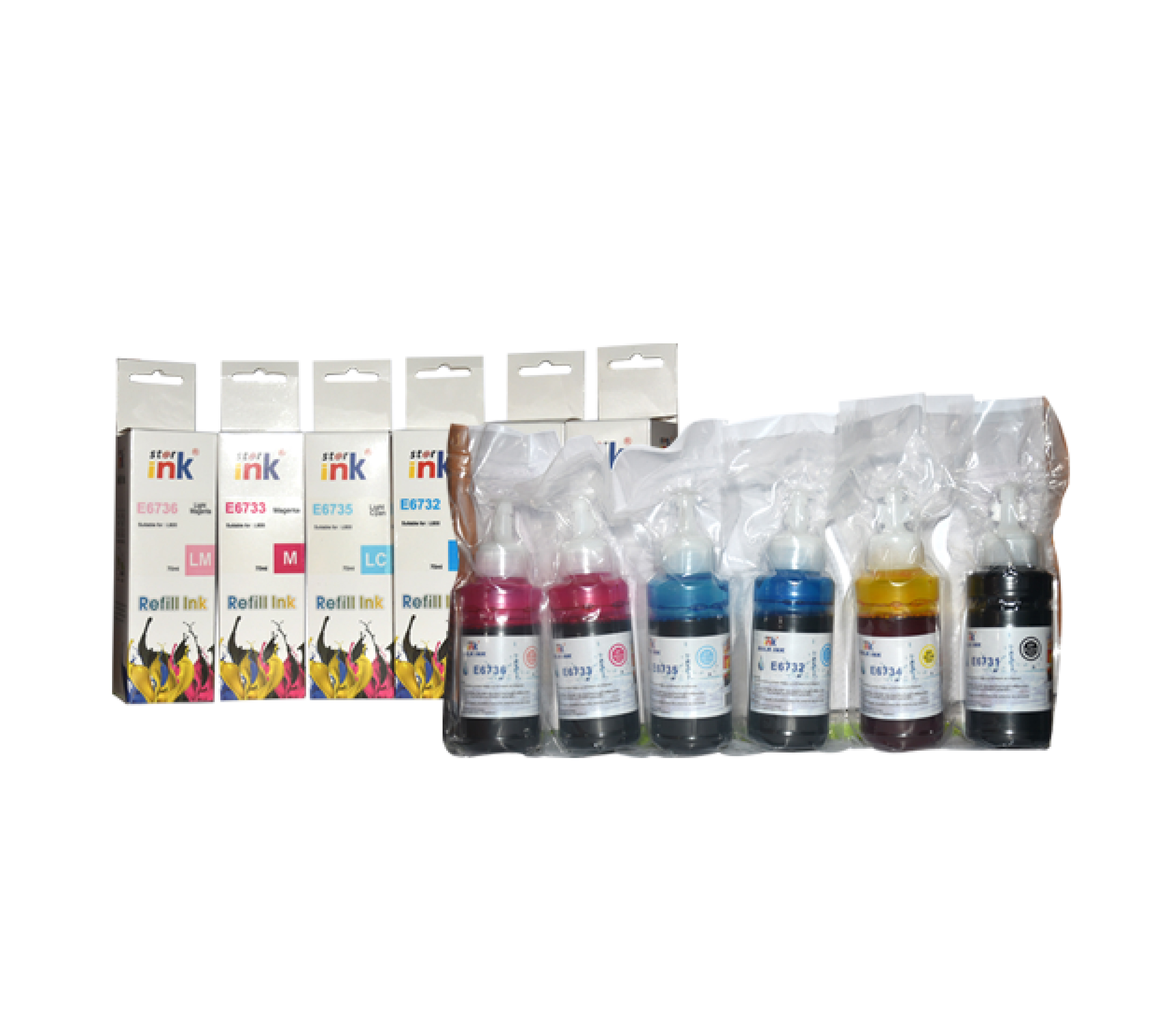 StarInk Compatible Ink Bottle Epson E6736 Light Magenta