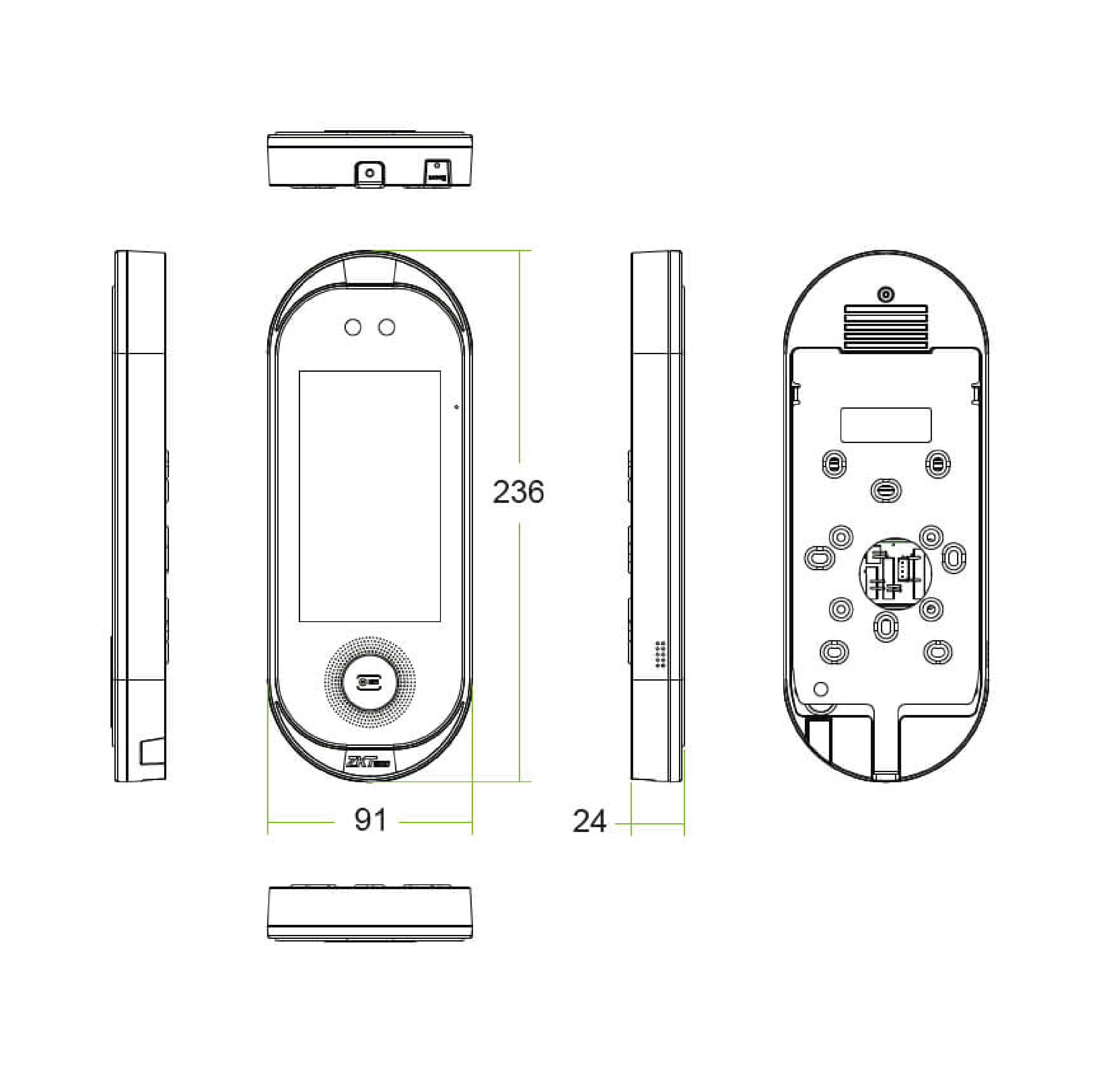 ZKTECO SpeedFace M1 Access control