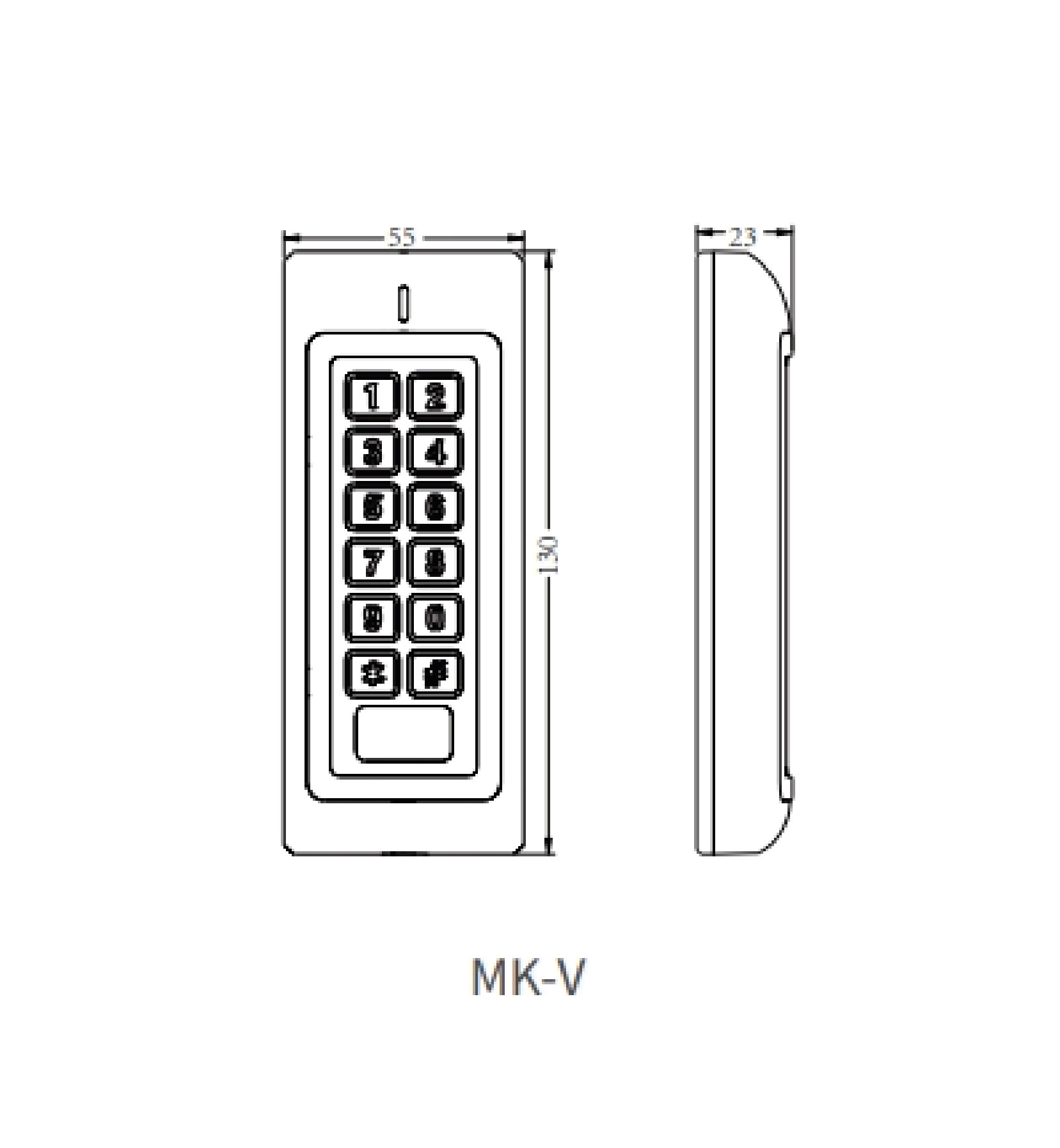 ZKTECO MK-V[ID] Access control