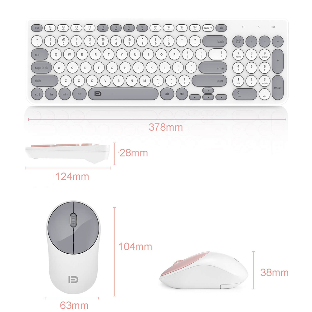  FD IK6631 Keyboard And Mouse Wireless