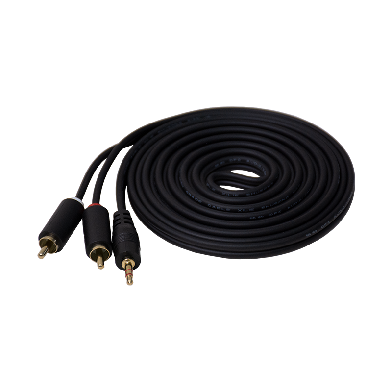 M-PARD V-0016 Cable Audio 3.5MM 1 to RCA2 5M