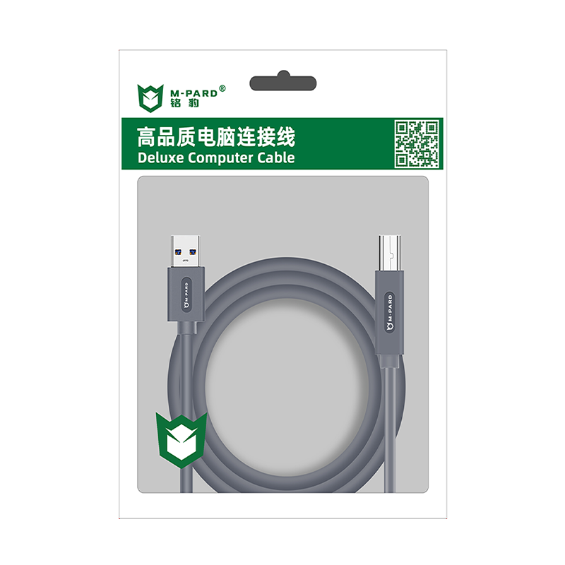 M-PARD MH028 CABLE USB 2.0 PRINTER 5M