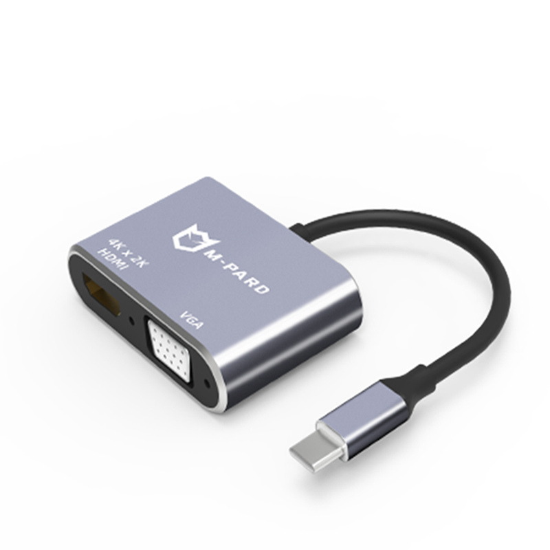 M-PARD MD017 TYPE-C TO HDMI+VGA ADAPTER