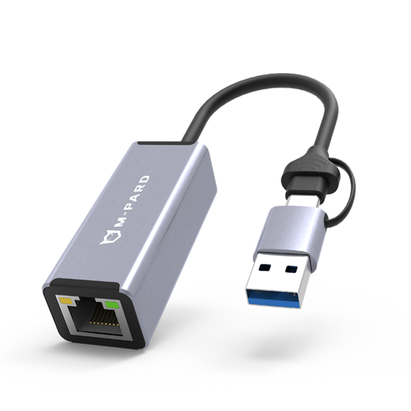 M-PARD MD082 USB3.0/TYPE-C TO GIGABIT NETWORK