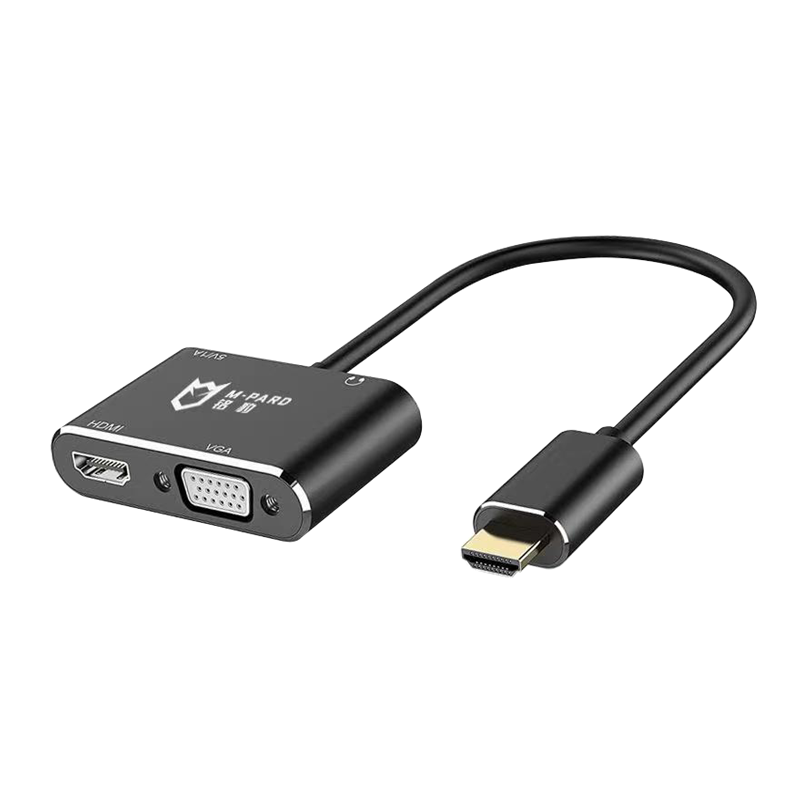 M-PARD MD109 HDMI TO HDMI+VGA WITH AUDIO+POWER SUPPLY