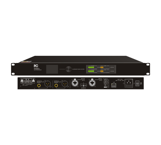 ITC TS-224D 2-channel Feedback Suppressor