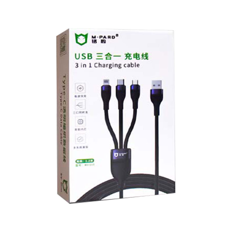 M-PARD MH110 3 in 1 Charging Cable