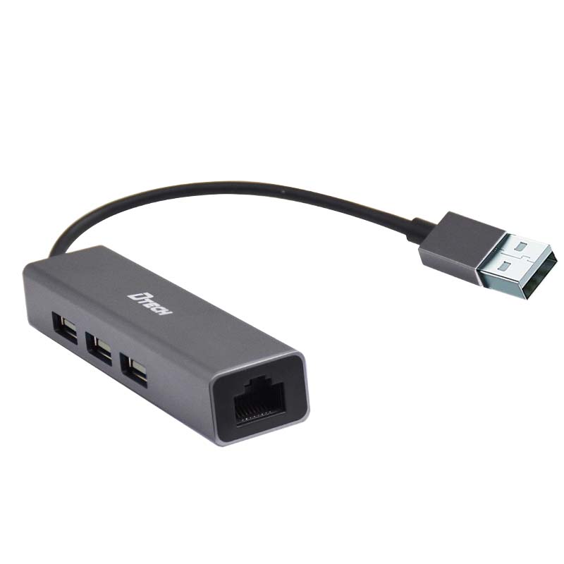 DTECH DT-6003 USB2.0 to Fast Ethernet Adapter with 3 port usb HUB