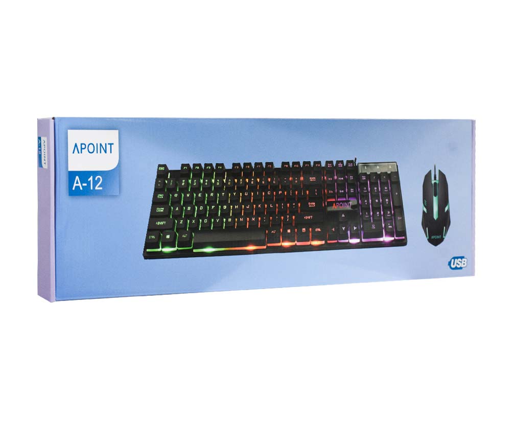 APOINT A-12 KEYBOARD With MOUSE