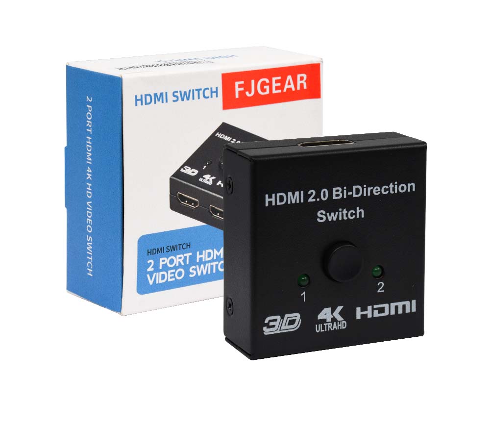 FJGEAR HD201 HDMI VIDEO SWITCH 2Ports