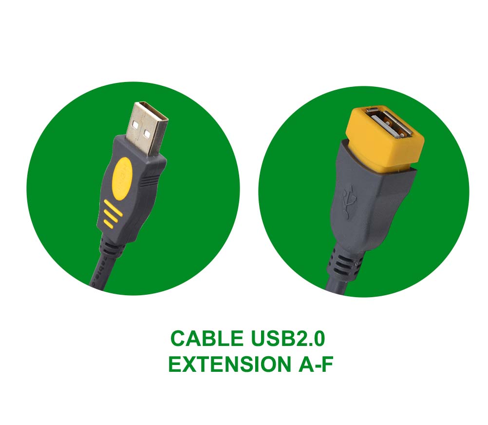 JINGHUA U111 Cable USB2.0 Extension A-F