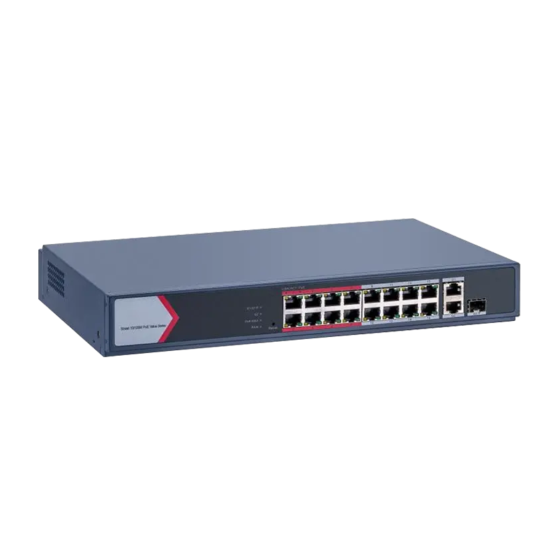 HIKVISION DS-3E1318P-EI/M Smart POE Switch