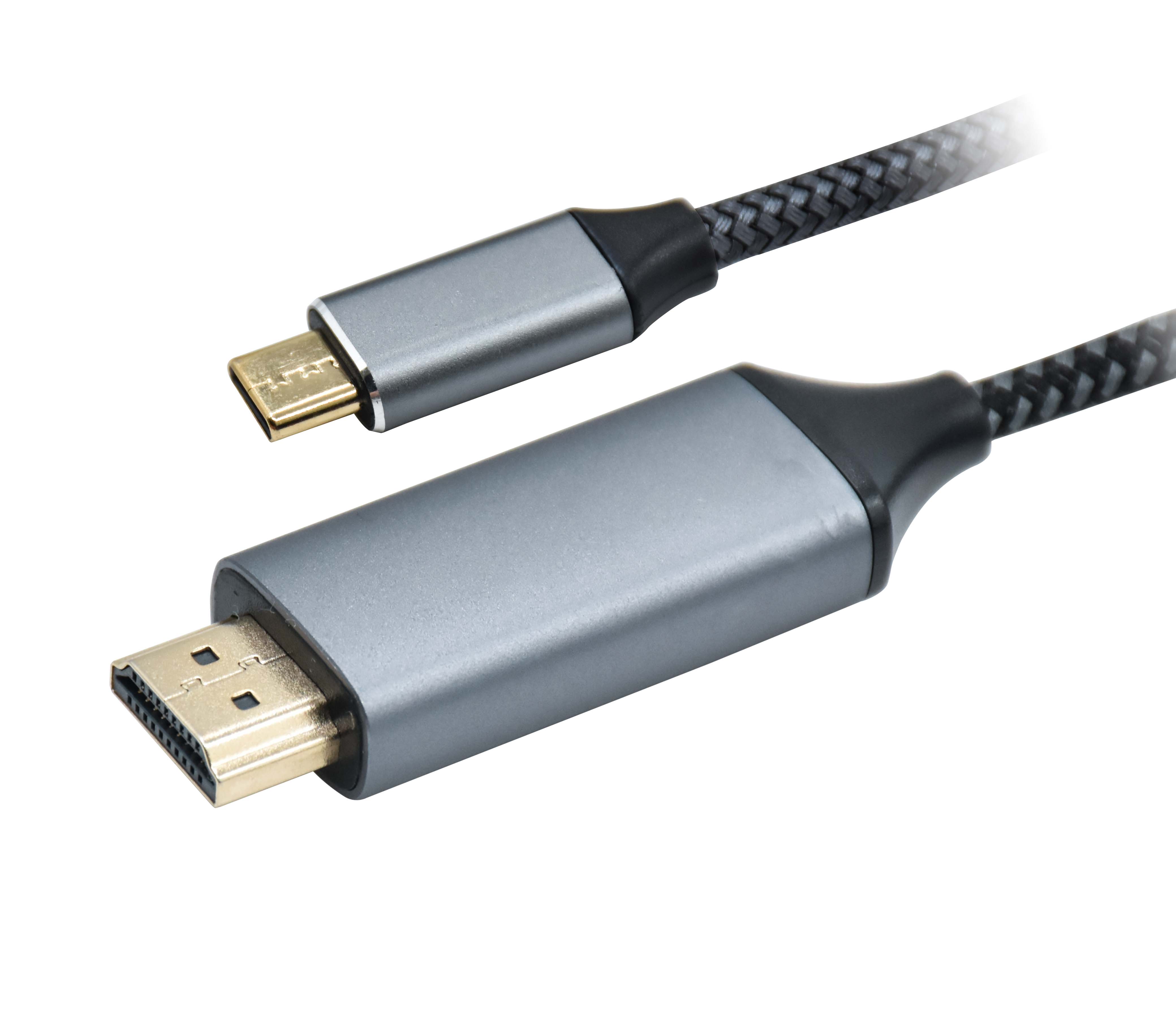 DTECH DT-2902 2m USB-C to HDMI Male 4K@60Hz Converter Cable 