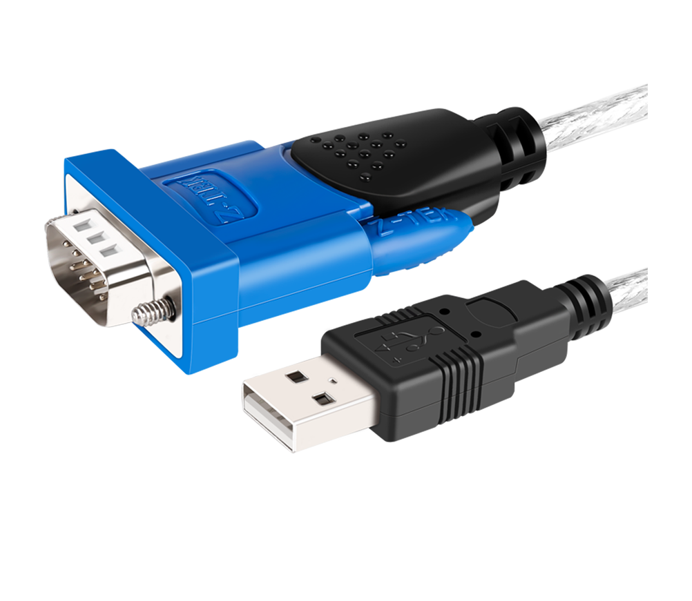 Z-TEK ZE394C USB to Serial RS232 Cable 1.8m