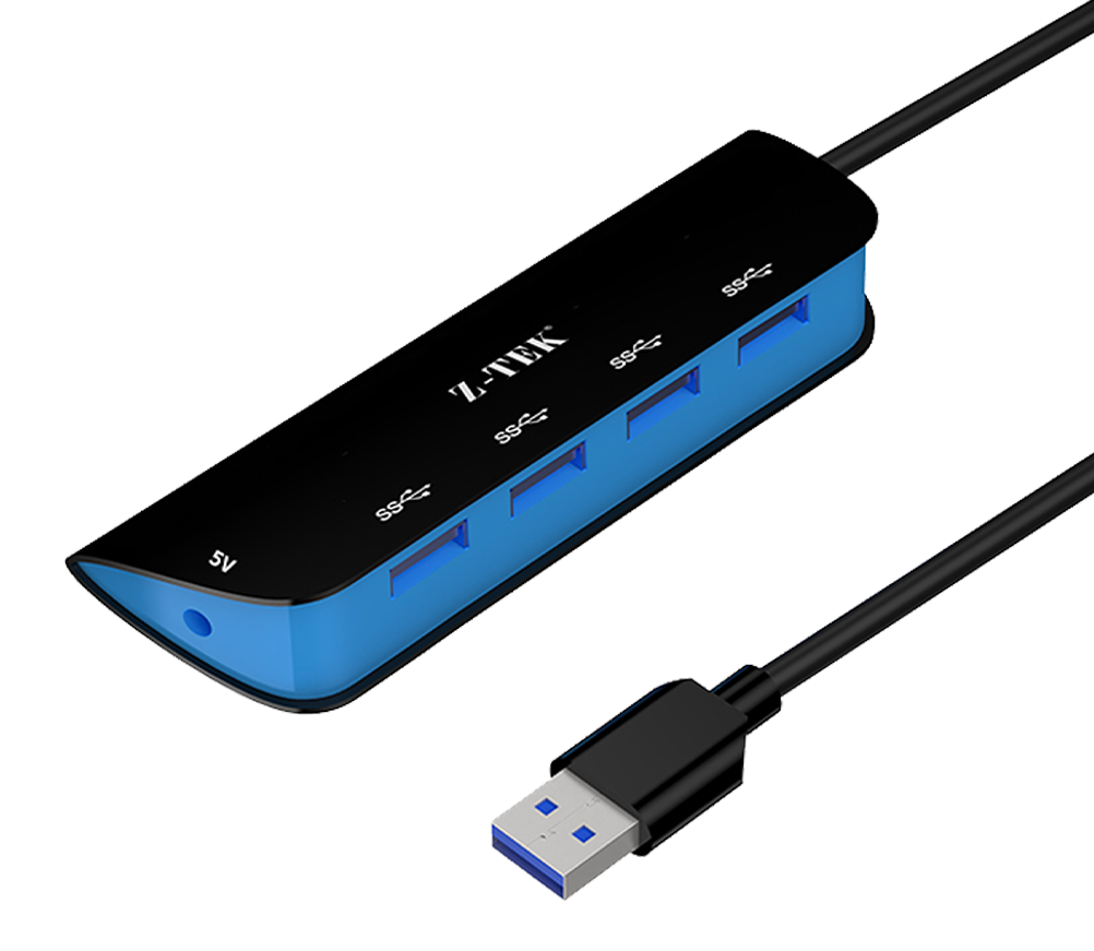 Z-TEK ZY374 USB3.0 4PORT HUB 1.2m