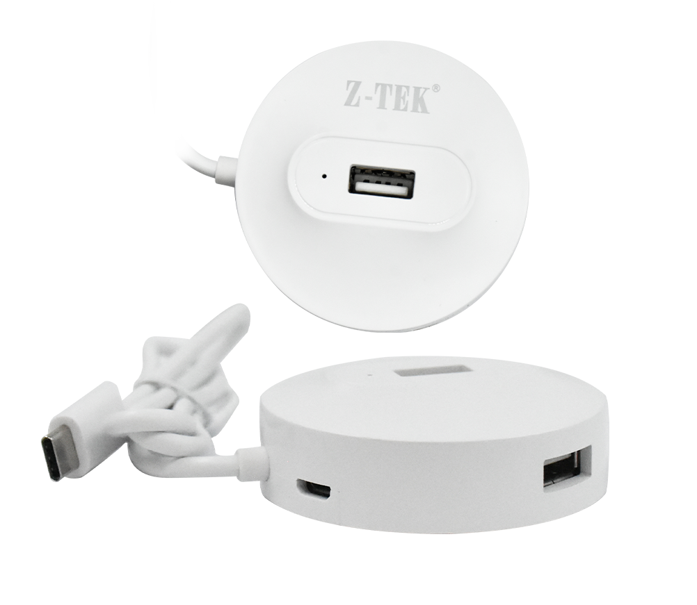 Z-TEK ZY385 TYPE C TO USB 2.0 4PORT HUB