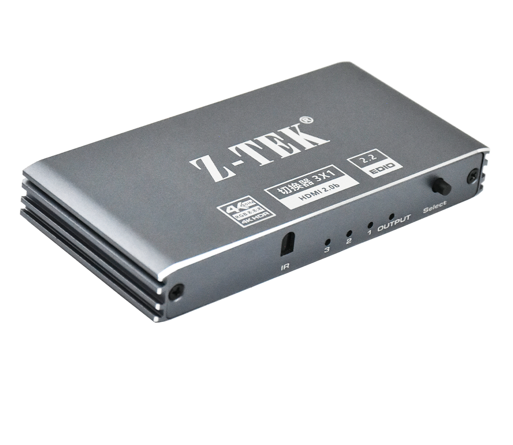 Z-TEK ZY448 HDMI Switch 3 in 1 out