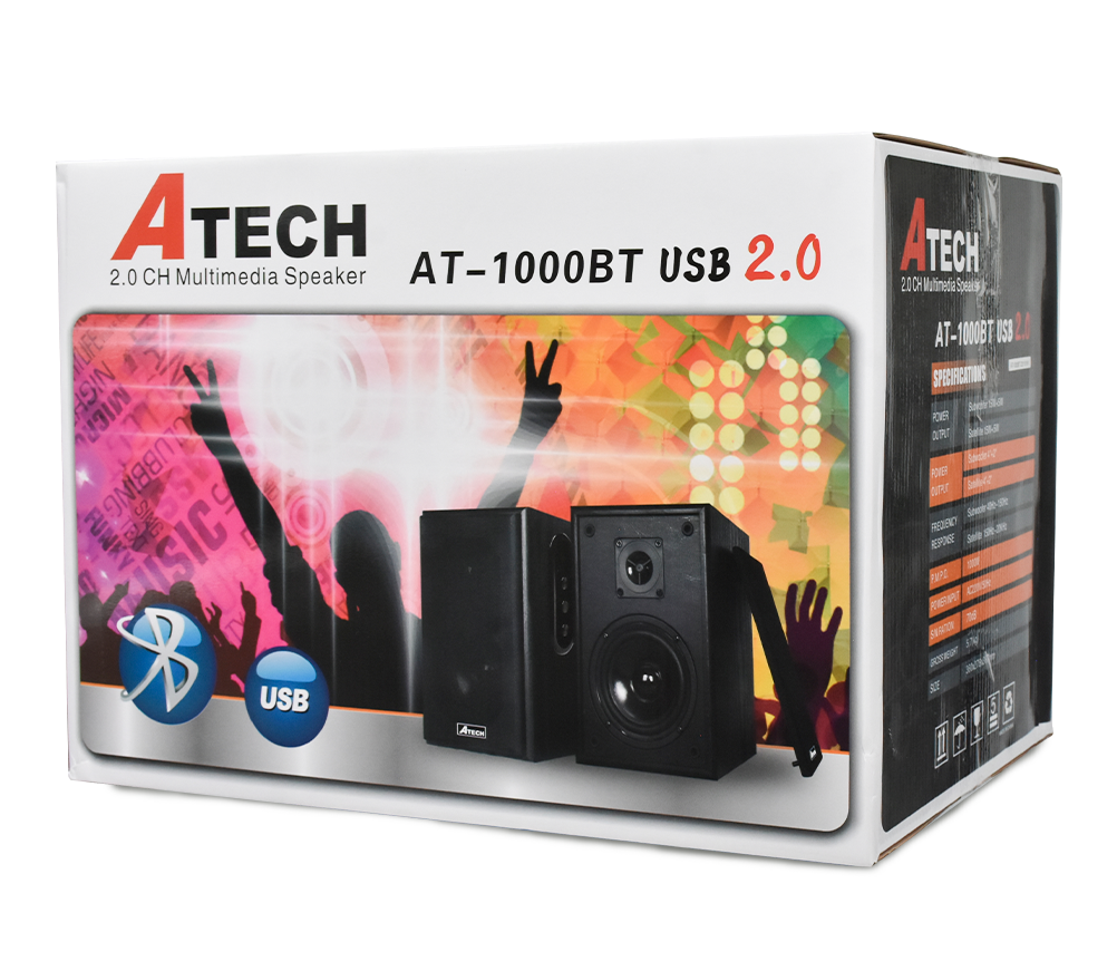 ATECH AT-1000BT Bluetooth Multimedia Speaker