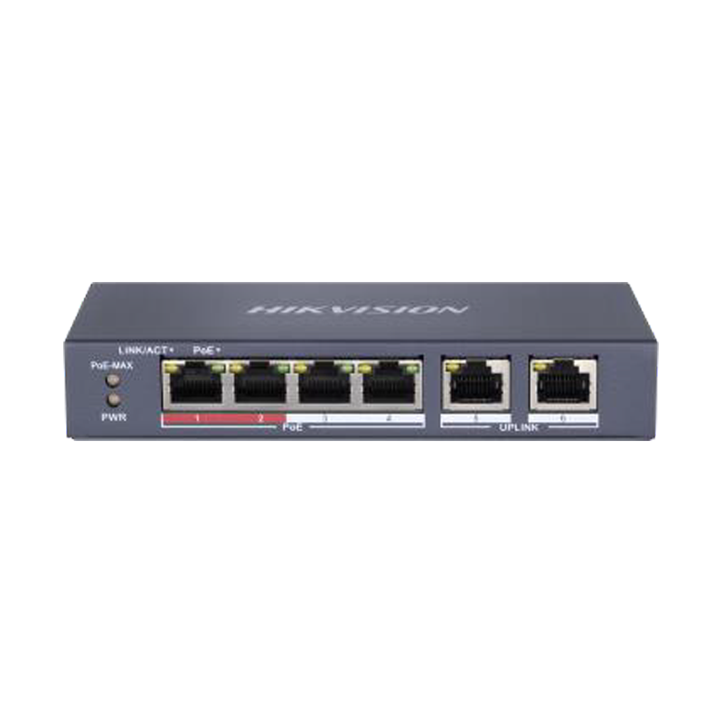 HIKVISION DS-3E0106P-E/M Ethernet PoE Switch