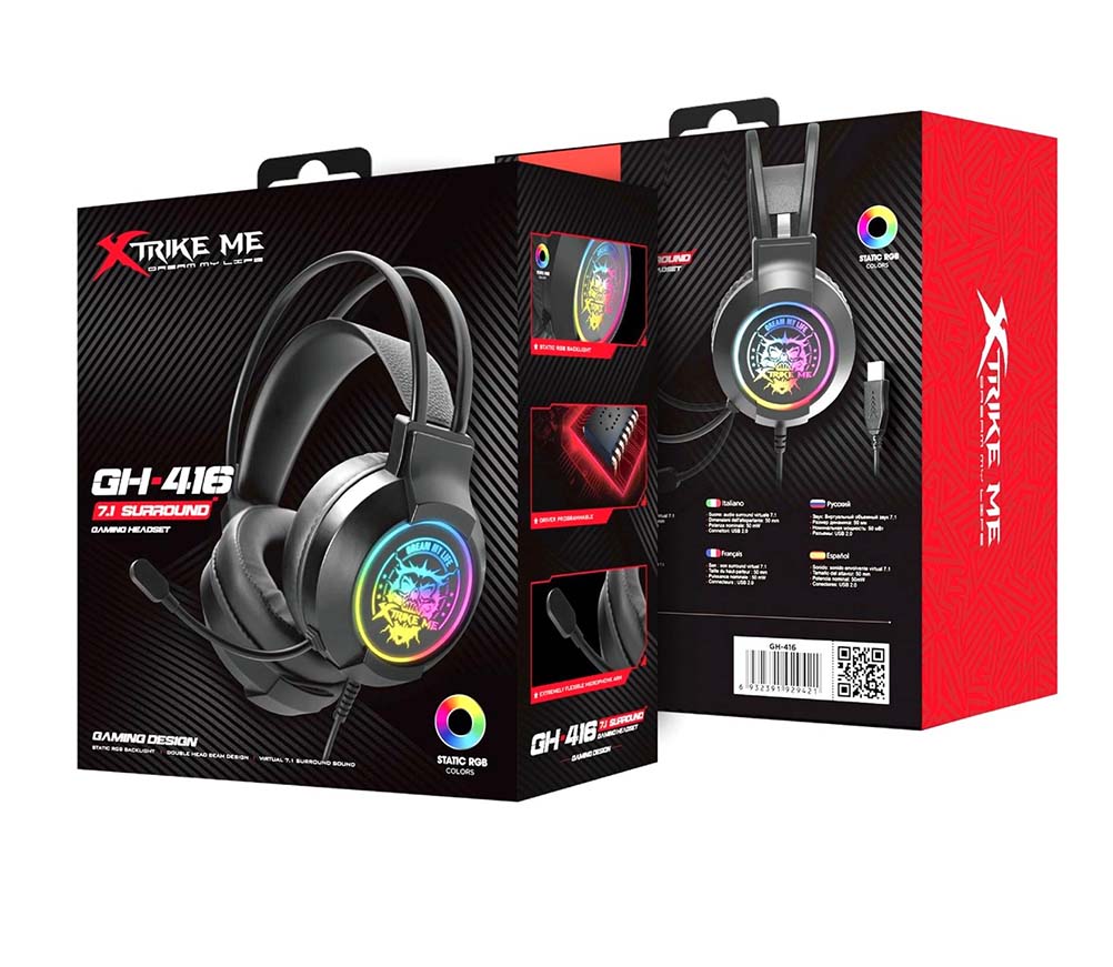 XTRIKE ME GH-416 Stereo Gaming Headset