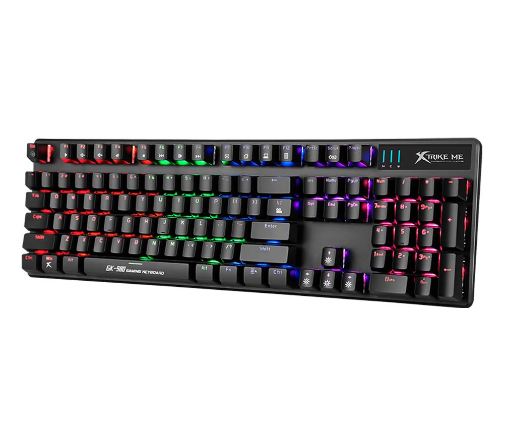 XTRIKE-ME GK-980 Rainbow Mechanical Gaming Keyboard