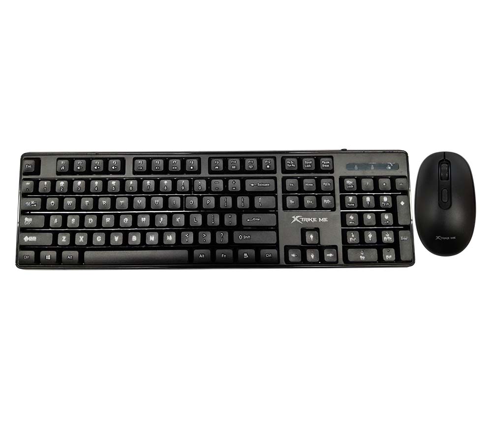 XTRIKE ME MK-307 Wireless Keyboard & Mouse Combo