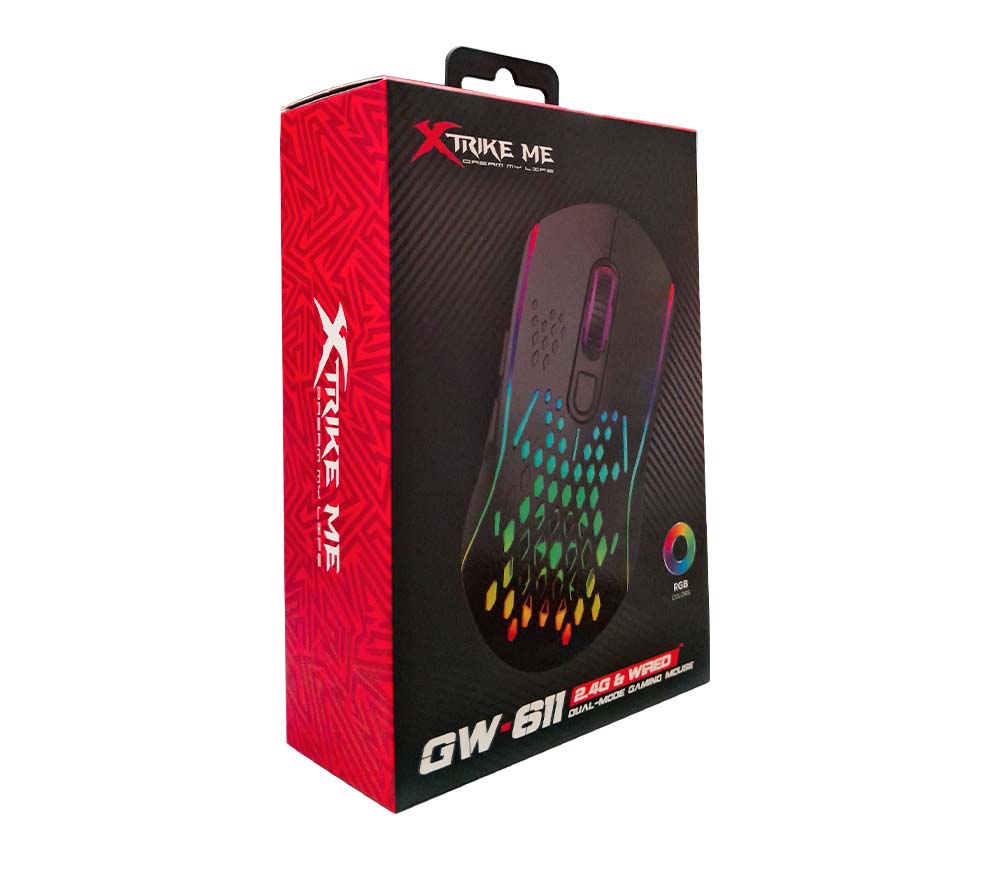 XTRIKE ME GM-226 RGB Lighting Wired Gaming Mouse