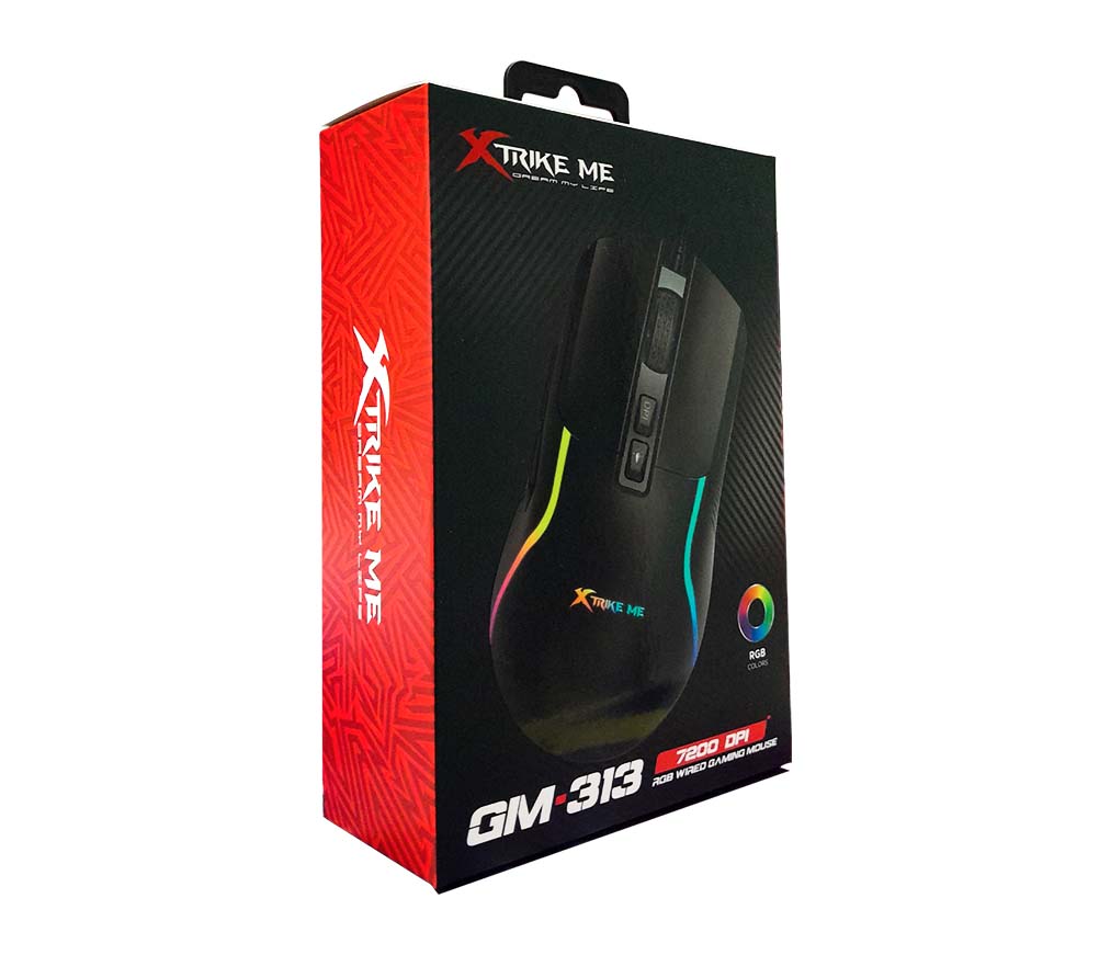 XTRIKE-ME GM-313 RGB Wired Gaming Mouse