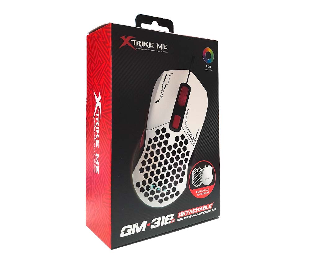XTRIKE-ME GM-316 RGB Wired Gaming Mouse