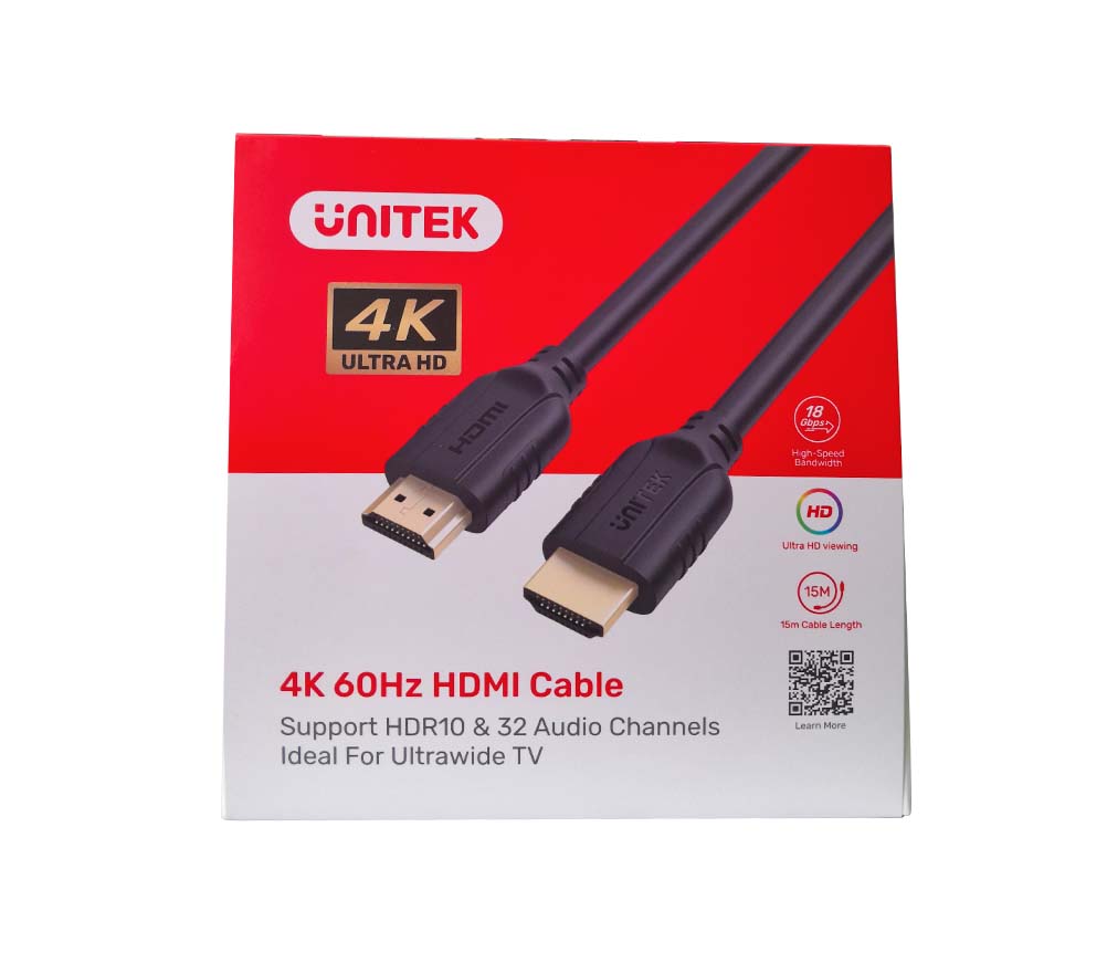 UNITEK C11079ABK 4k 60Hz HDMI Cable