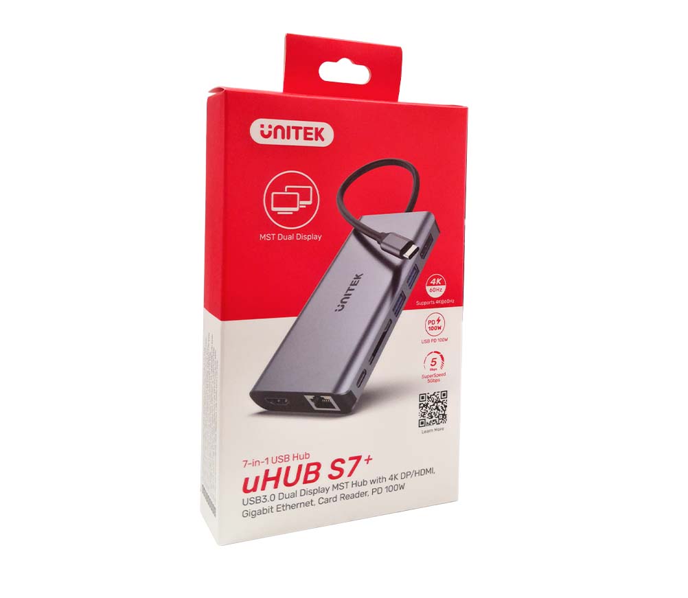 UNITEK D1056A 7-in-1 USB Hub