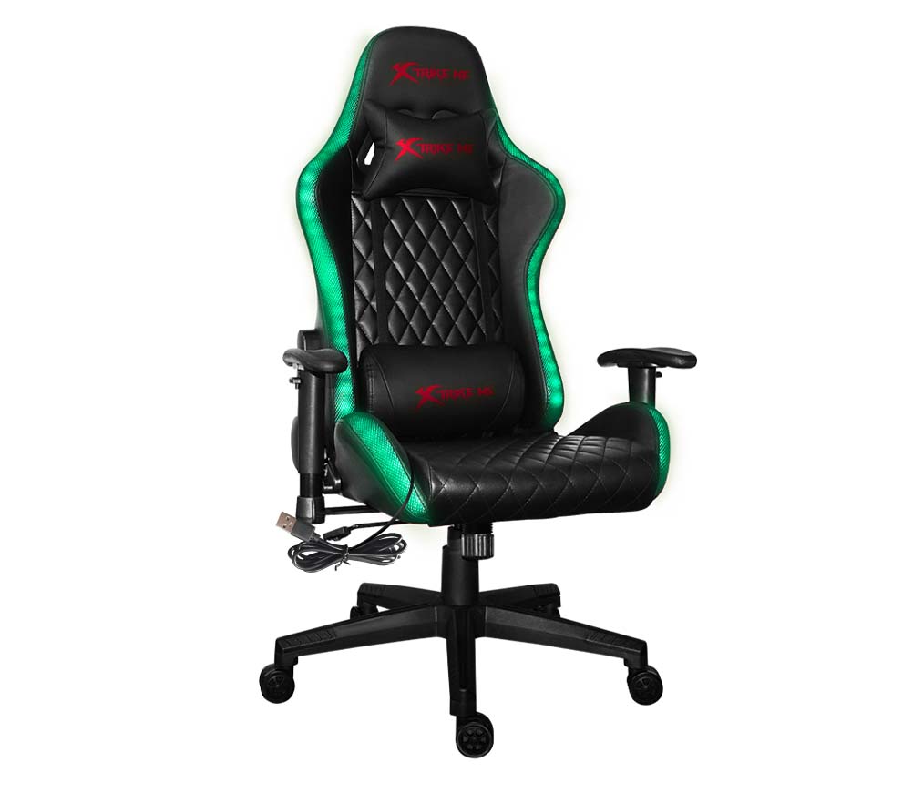 XTRIKE ME GC-907-Black Advanced Gaming Chair