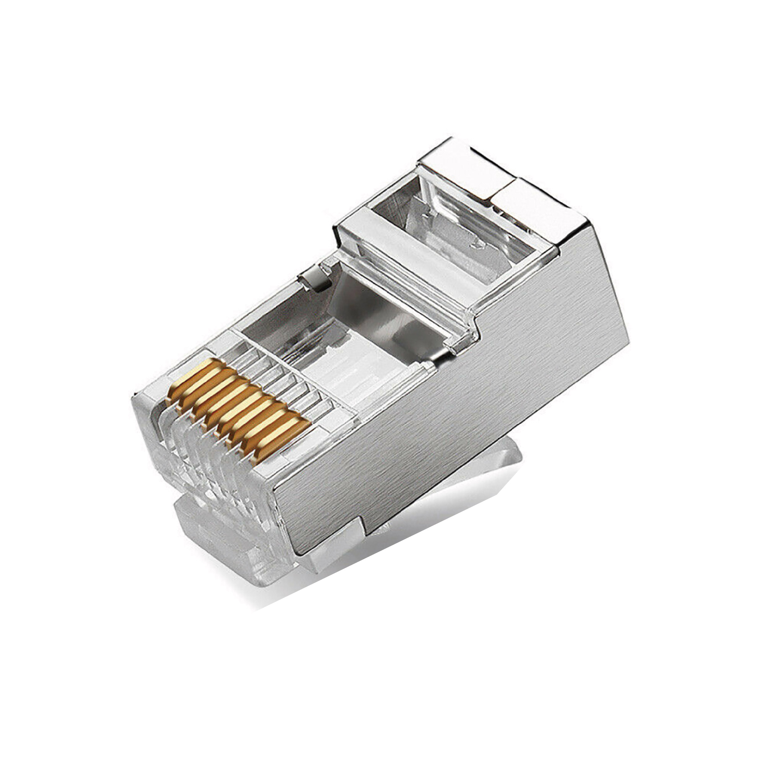 AMPLO CNT-C007 CAT6 RJ45 Metal Shielded Network Connector
