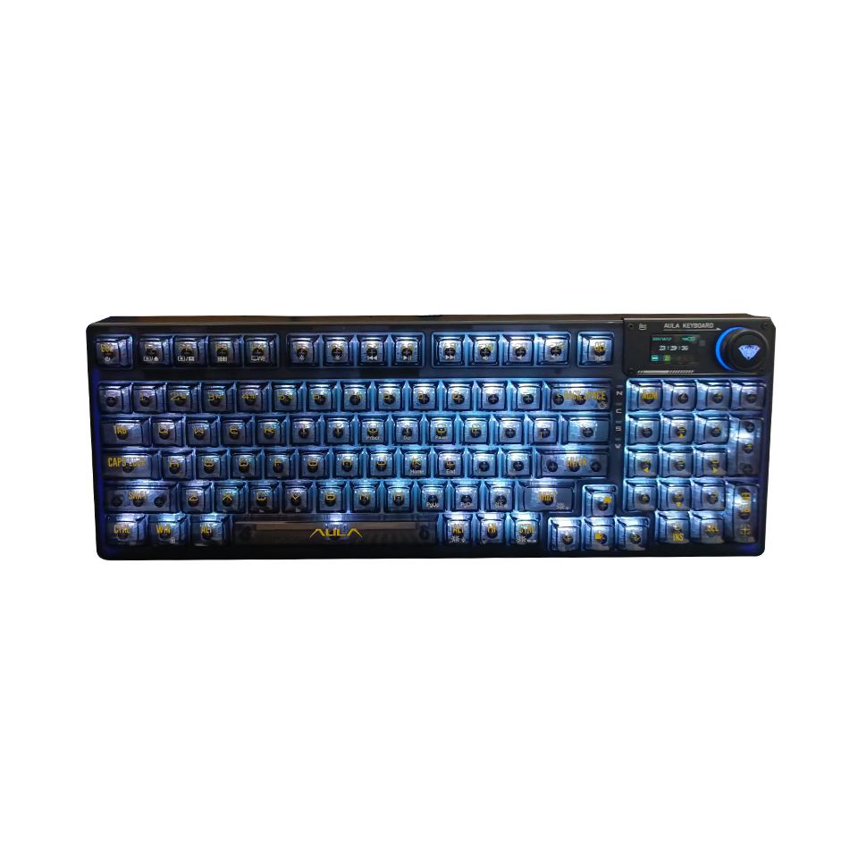 AULA F98 PRO RGB Tri-Mode (BT/2.4G/Wired) Mechanical Gaming Keyboard