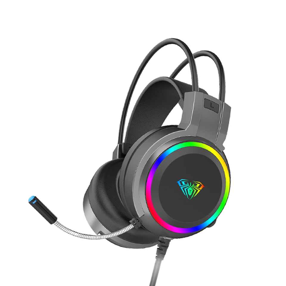 AULA S608 RGB Wired Gaming Headset