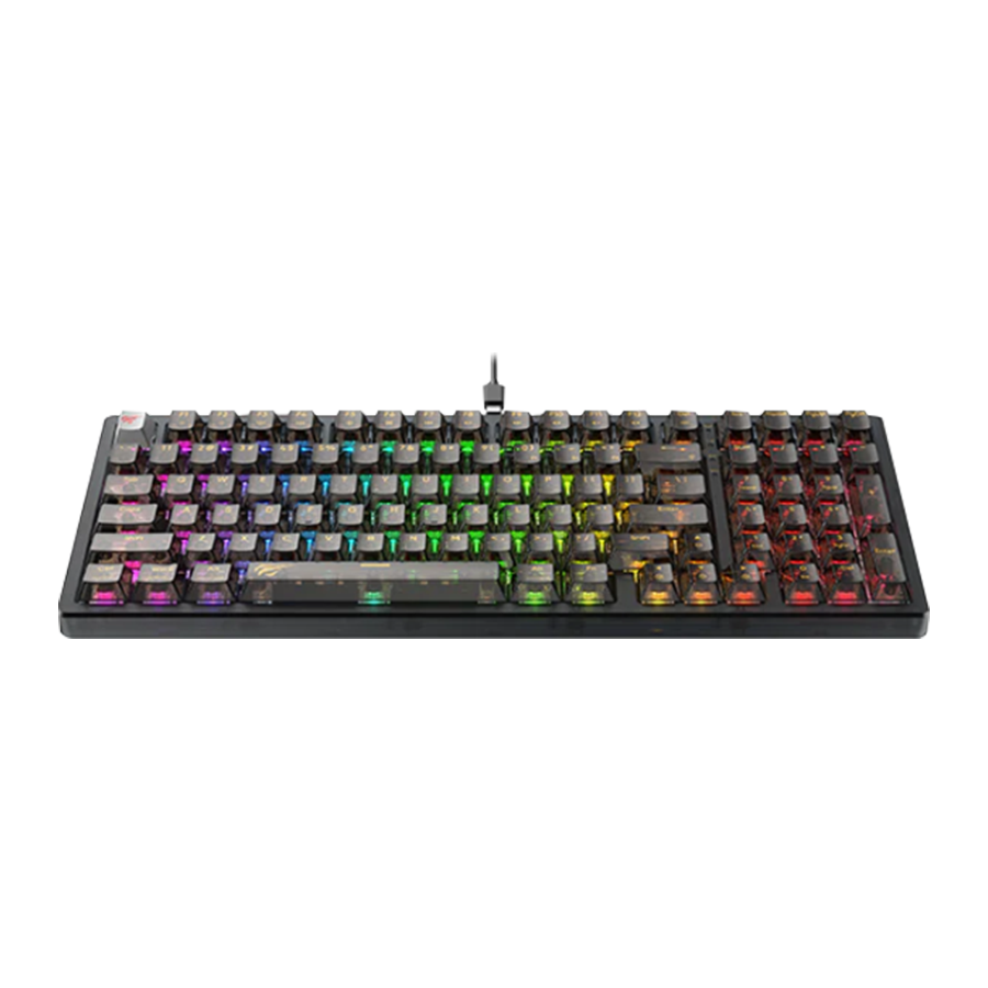 HAVIT​ KB875L RGB BACKLIT MECHANICAL GAMING KEYBOARD