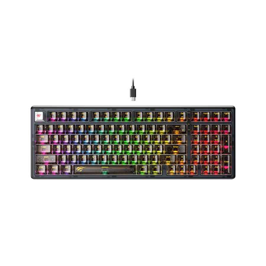 HAVIT KB875L RGB Backlit Wired Mechanical Gaming Keyboard