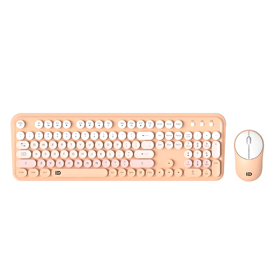 FD EK8870-P 2.4G Fashionable Wireless Keyboard & Mouse Combo