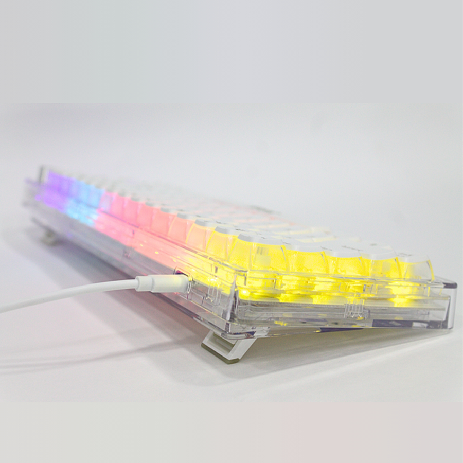 JEDEL KL-150 61Keys Wired Raibow Lighting Mechanical Keyboard