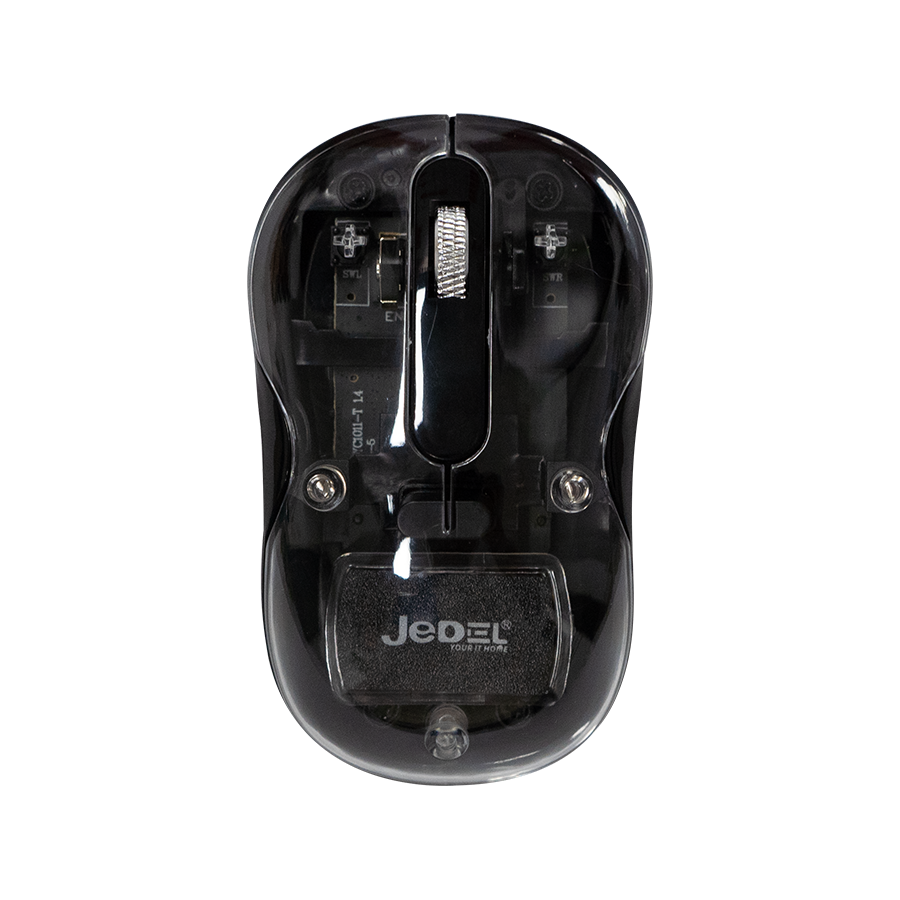 JEDEL WD141-B Bluetooth + 2.4Ghz Rechargeable Wireless Mouse