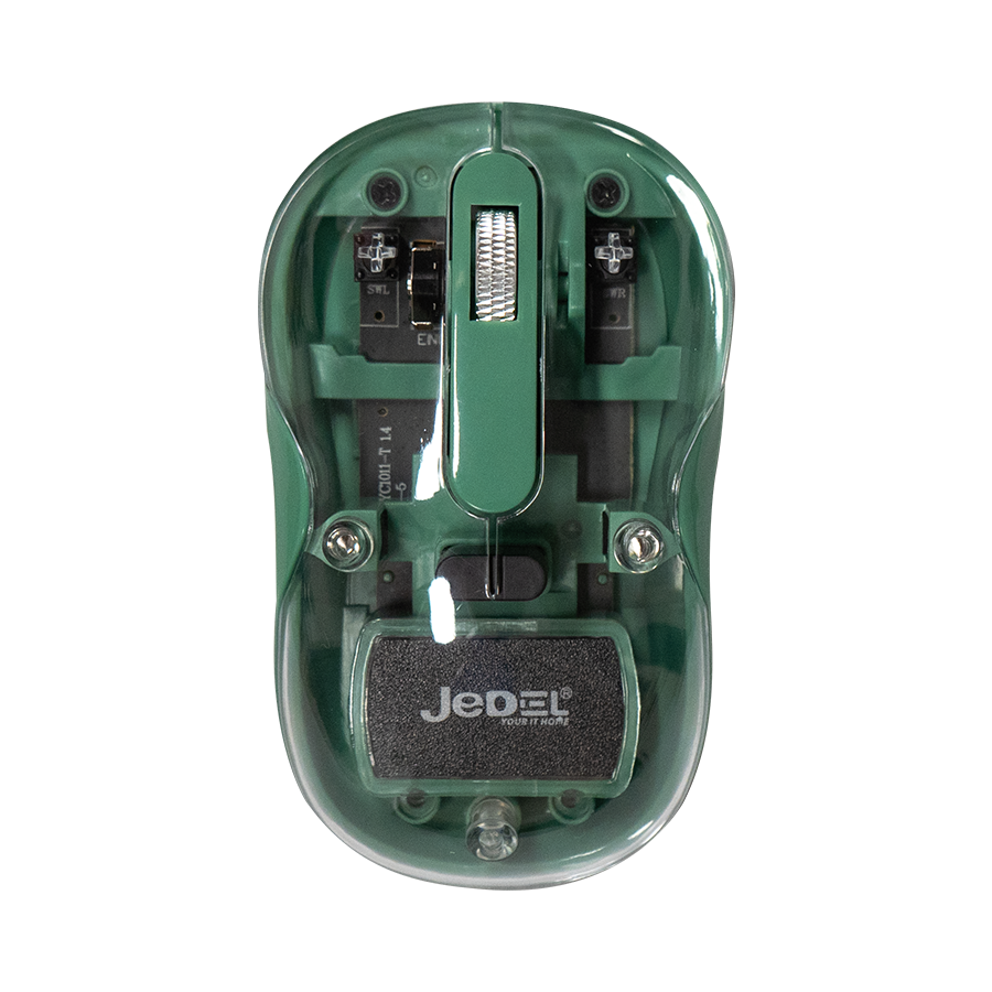 JEDEL WD141-B Bluetooth + 2.4Ghz Rechargeable Wireless Mouse