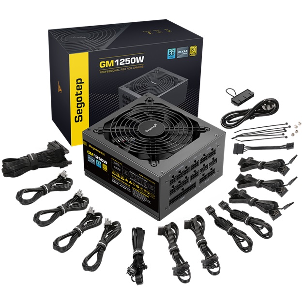 Segotep GM1250W 80 PLUS Gold ATX 3.0 Power Supply