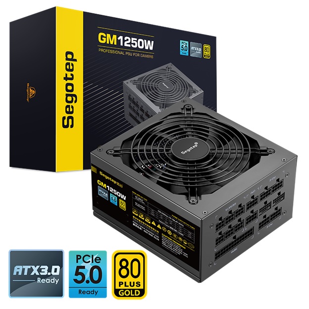 Segotep GM1250W 80 PLUS Gold ATX 3.0 Power Supply