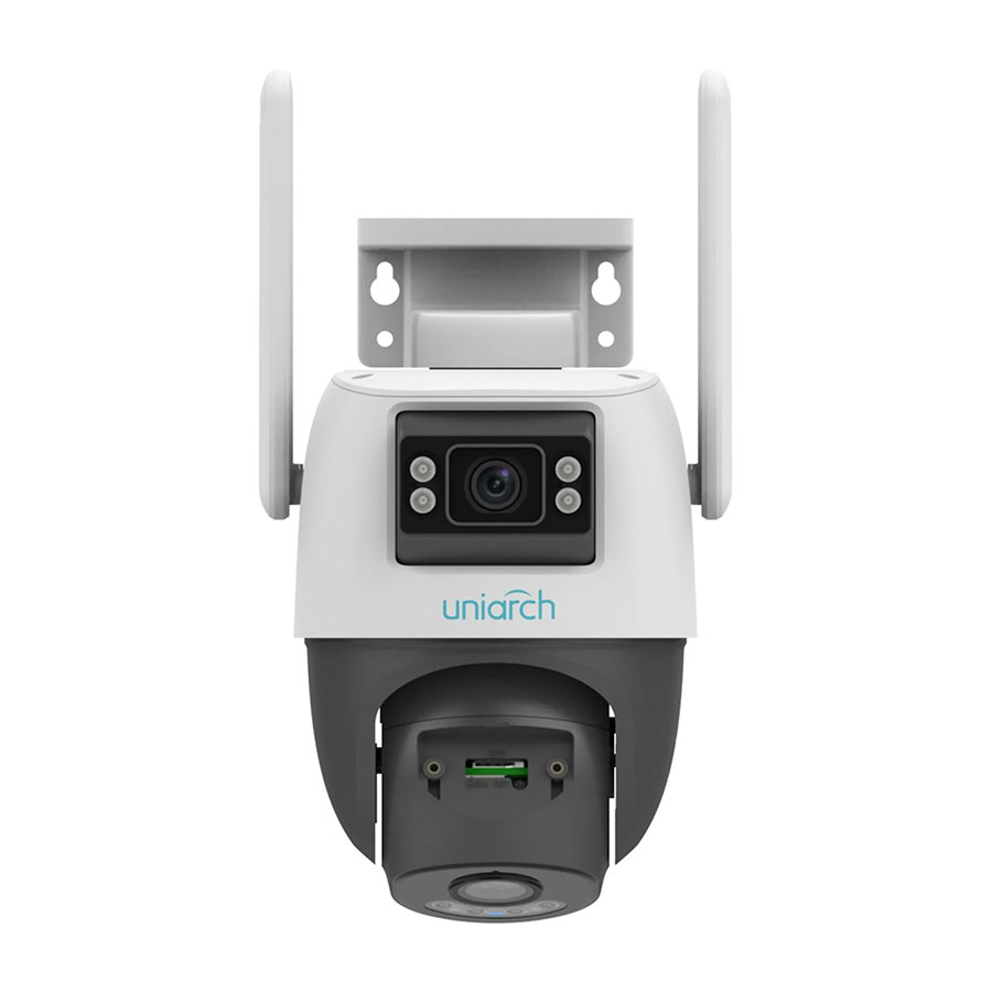 Uniarch Uho-P2S-M33F34 (3MP + 3MP) Outdoor/Dual-Lens Pan & Tilt/Smart Dual Light/Built-in Mic & Speaker Wi-Fi Camera