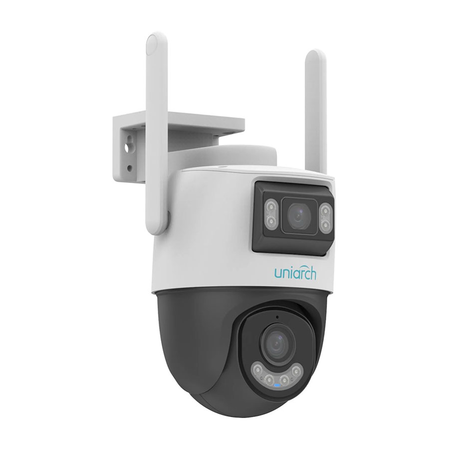 Uniarch Uho-P2S-M33F34 (3MP + 3MP) Outdoor/Dual-Lens Pan & Tilt/Smart Dual Light/Built-in Mic & Speaker Wi-Fi Camera