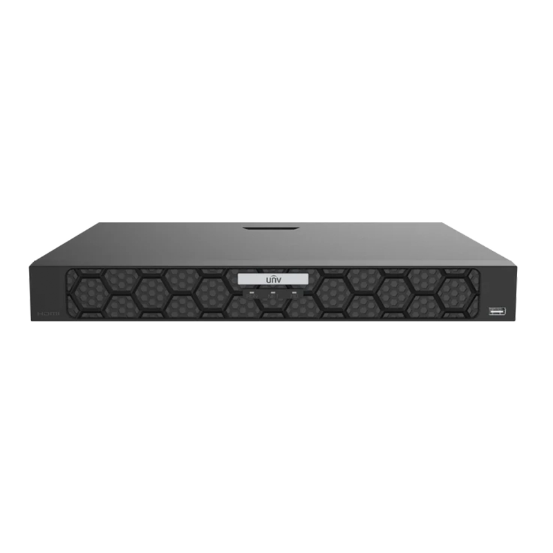 Uniview NVR502-16B-16P-IQ Series 2 HDDs 16-ch 16 PoE 1U Network Video Recorder