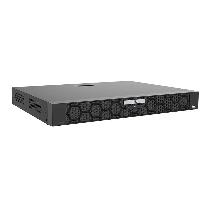 Uniview NVR502-16B-16P-IQ Series 2 HDDs 16-ch 16 PoE 1U Network Video Recorder